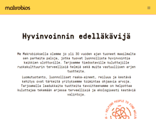 Tablet Screenshot of makrobios.fi